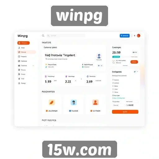 Análise da interface do usuário no site winpg